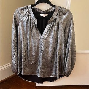 Xirena Farrah Top in Silver Size XS